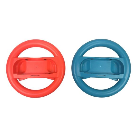 Nintendo Switch Joy-Con Steering Wheel Attachments - 2 Steering Wheels - Picture 1 of 2